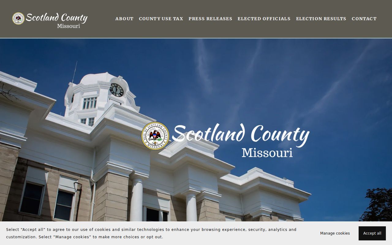 Scotland County warrant records county government home