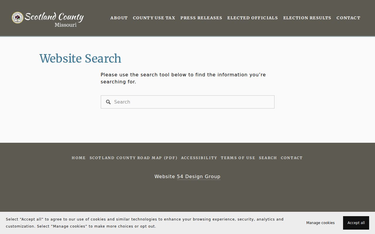 Scotland County warrant records county site search